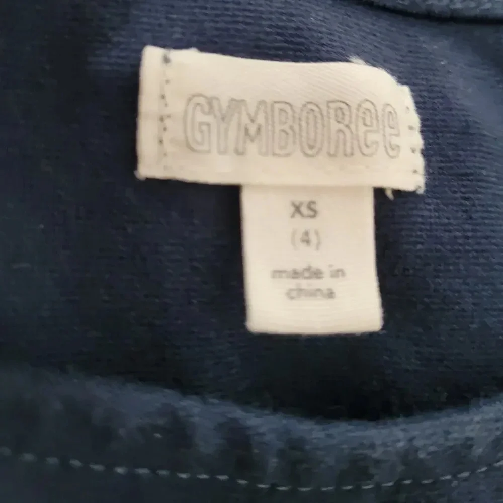 Gymboree Girls Navy‎ Overall Dress size 4 #3